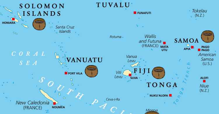 Kava Distribution Map Kava Varieties Explained: A Beginner’s Guide to Types and Effects ...