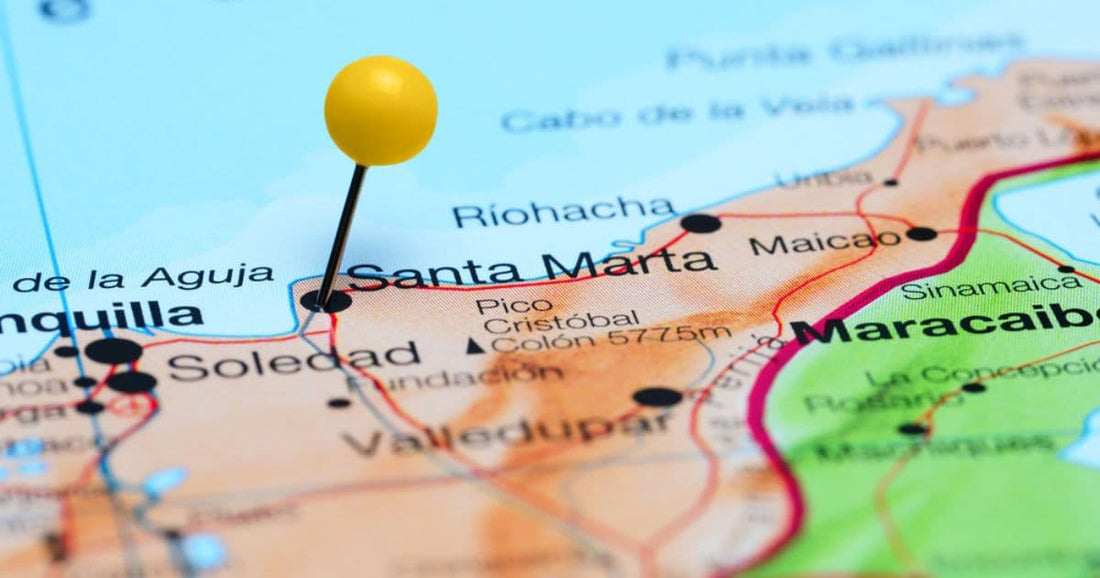 Map of Sierra Nevada de Santa Marta
