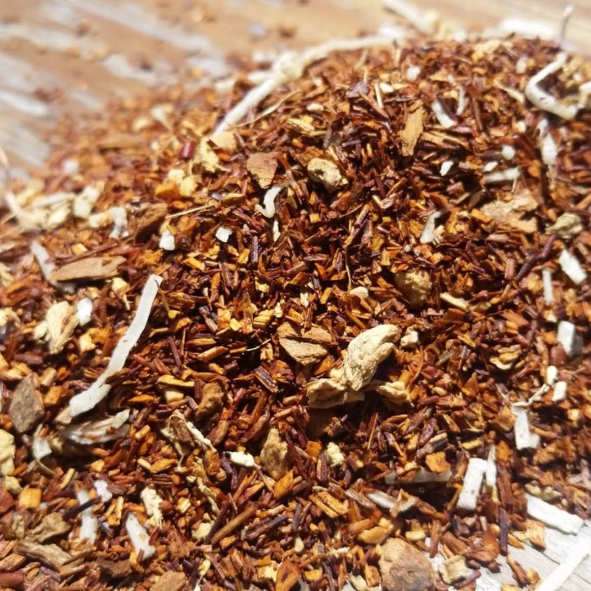 Loose leaf rooibos coconut chai